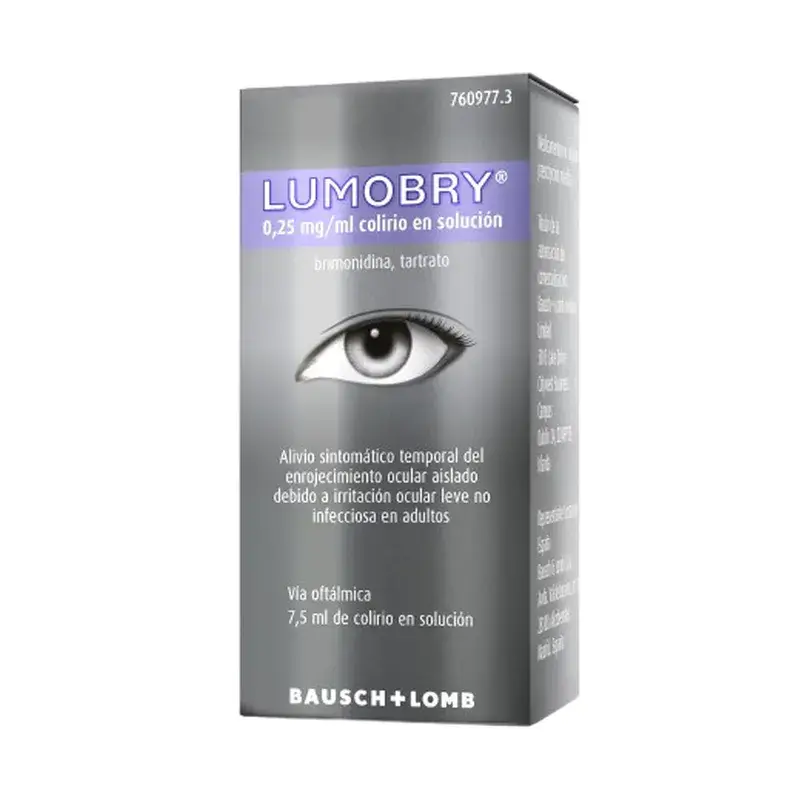 Lumobry 0.25 mg/ml Eye Drops, Solution, 7.5 ml