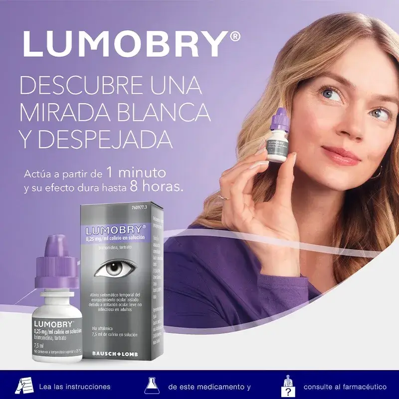 Lumobry 0.25 mg/ml Eye Drops, Solution, 7.5 ml