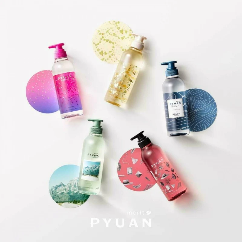 [Self-operated] Japanese KAO Kao PYUAN pure and clean conditioner, peach and plum floral fragrance 425ml, super foaming, long-lasting fragrance