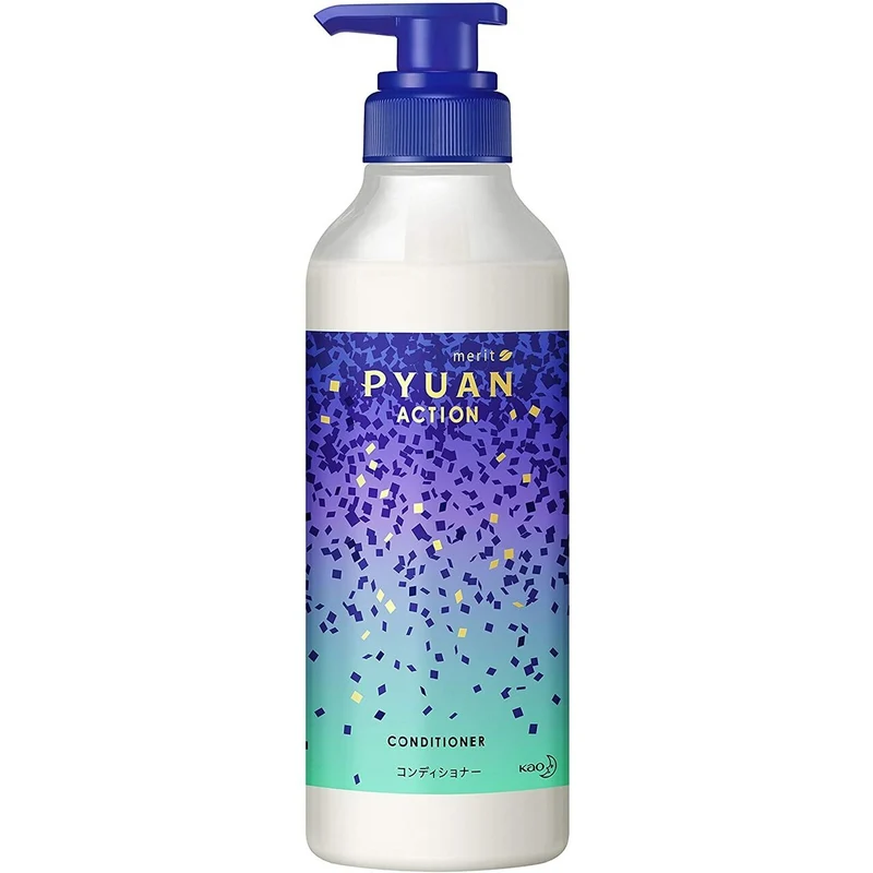 [Self-operated] Japanese KAO Kao PYUAN Pure Cleansing Conditioner, Citrus Sunflower Fragrance 425ml, Super Foaming, Long-lasting Fragrance