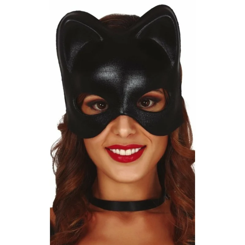 Halbe Super Katzenmaske