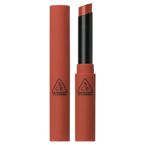 [Self-operated] South Korea 3CE Sanxi Jade thin tube lipstick lipstick matte moist style #Fluffy Red red velvet 3.2g