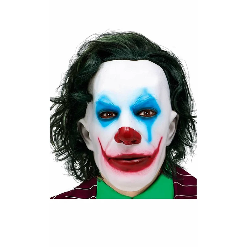 Traurige Joker Maske aus Latex