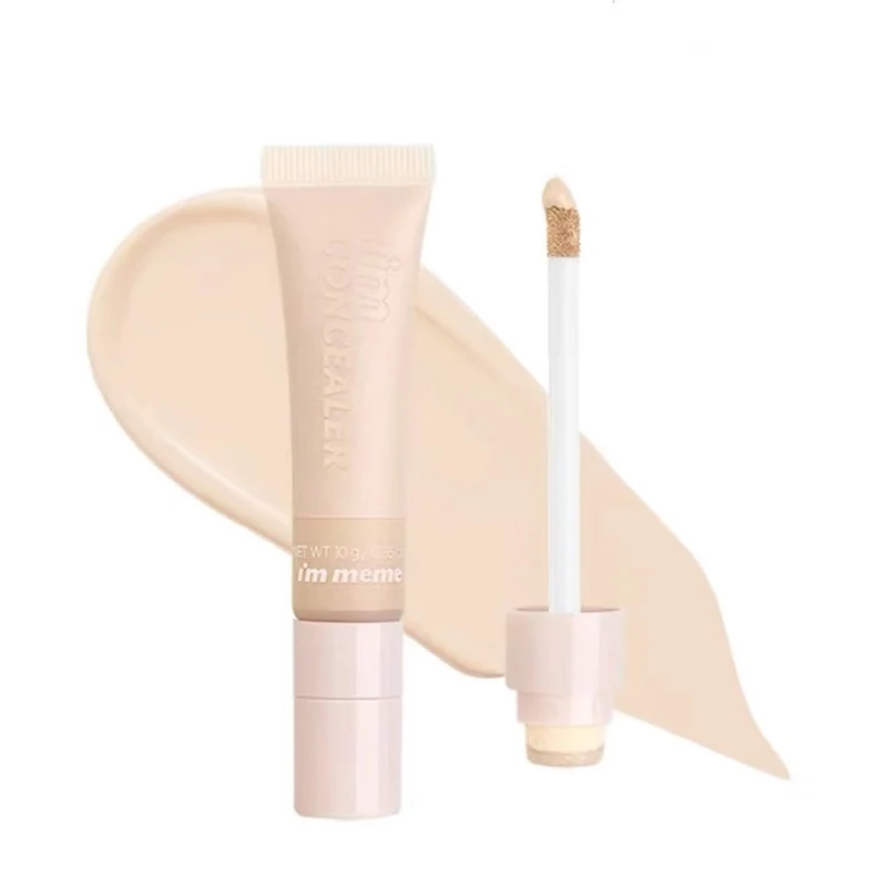 [Self-operated] Korean I'M MEME I Love Concealer #01 Ivory White 10g Face Covering Spots, Acne Marks, Dark Circles, Repairing, Moisturizing and Waterproof