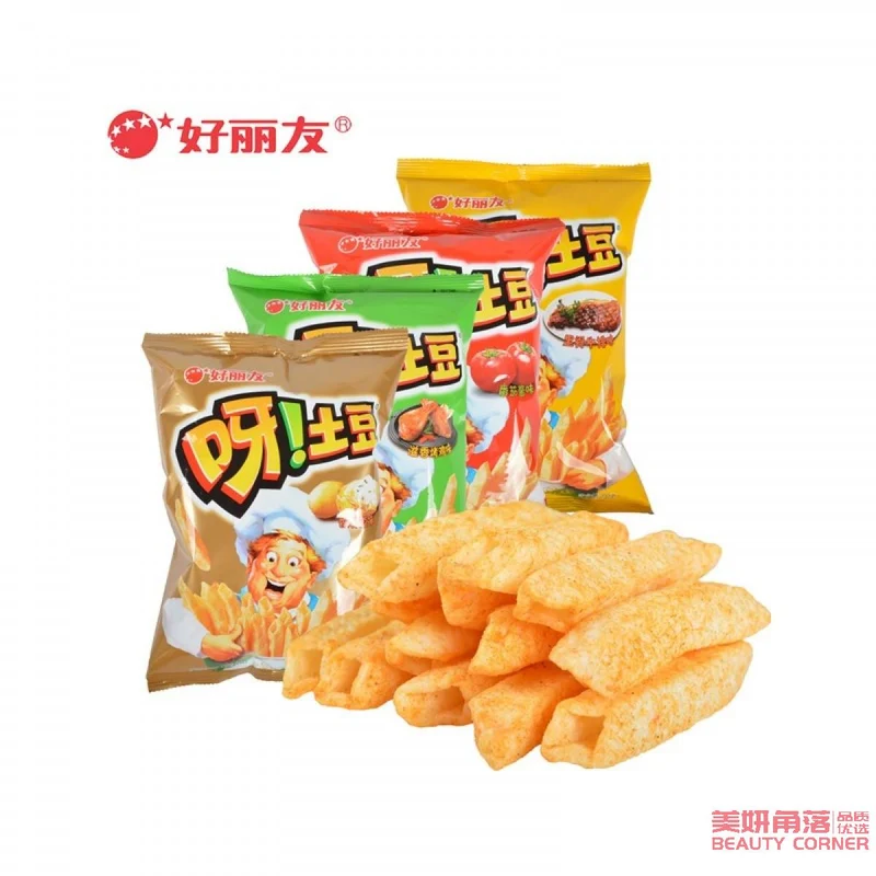 [Self-operated] Korean ORION! Potato fries puffed food puffed snacks snacks tenderloin steak flavor 70g