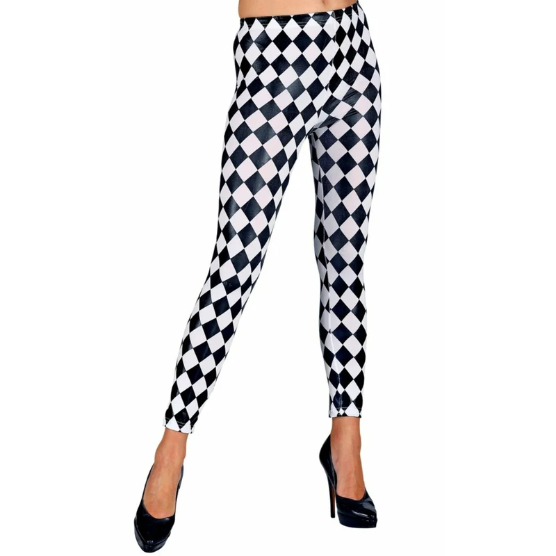 Leggings Rauten Zweifarbig
