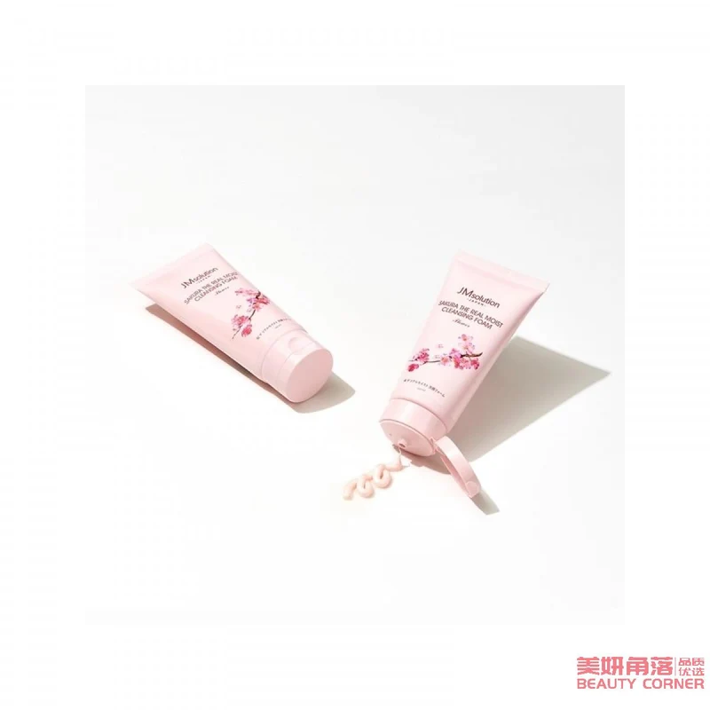 [Self-operated] Korean JM SOLUTION Kijiken Japanese version Sakura whitening cleansing cleanser 120ml hydrating, brightening, moisturizing