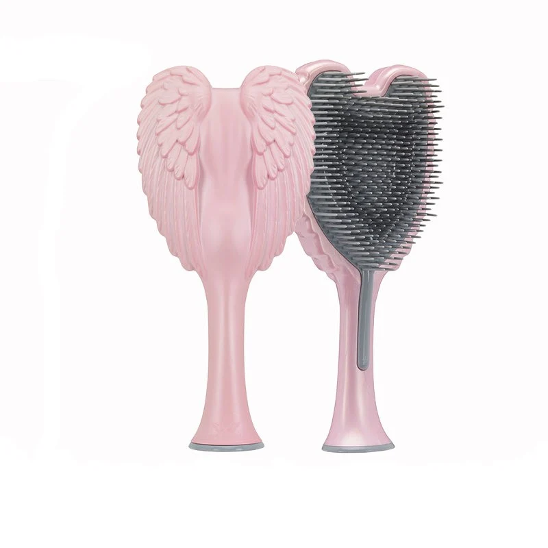 [Self-operated] British TANGLE ANGEL Angel Massage Hair Comb, Angel Comb, Medium Size, 1 Pack, Scrub Powder, Beauty, Smooth Hair, Anti-hair Loss, Antistatic, Angel Comb, Massage