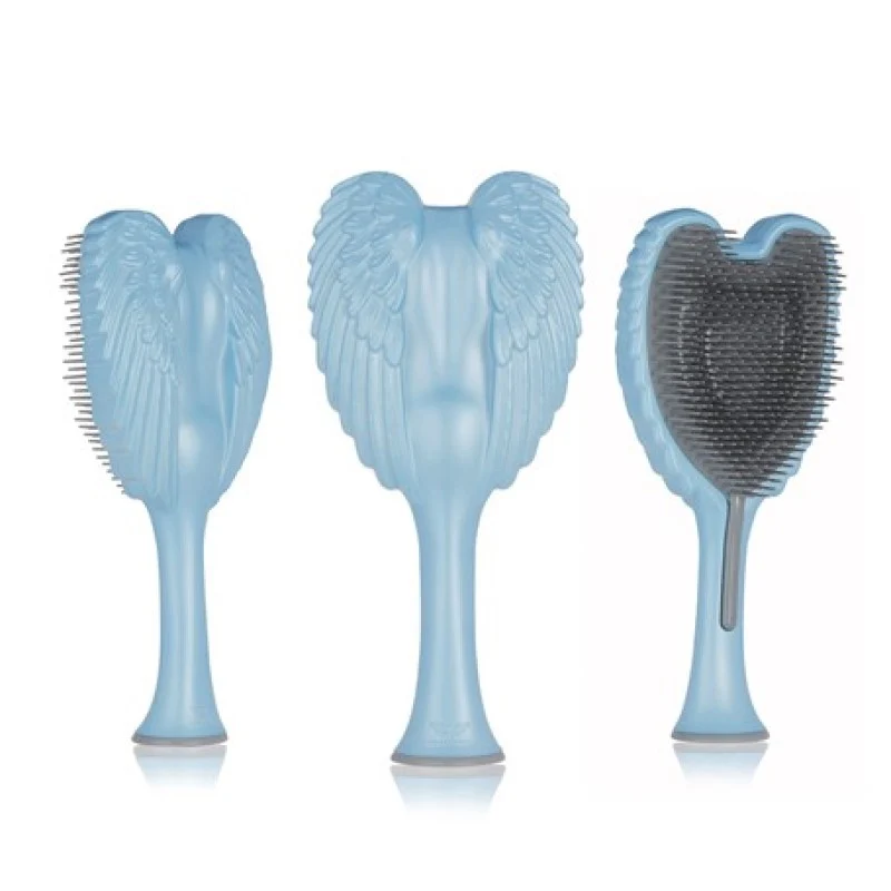 [Self-operated] British TANGLE ANGEL Angel Massage Hair Comb Angel Comb Medium Size 1 Pack Frosted Blue Beauty Hair Smoothing Anti-hair Loss Antistatic Angel Comb Massage