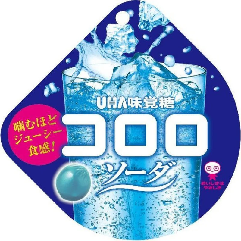 [Self-operated] Japan UHA UHA Mikake Candy 40g Soda Pop Flavored Gummy Candy