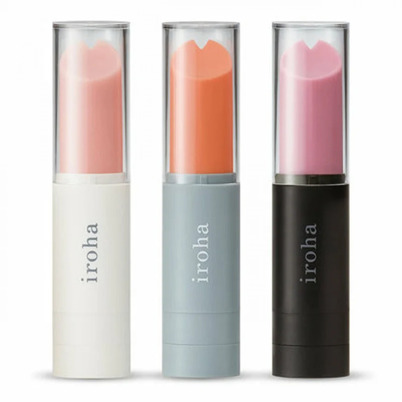 [Self-operated] Japanese TENGA elegant IROHA STICK masturbation lipstick vibrating egg female sex toys massage stick white tube