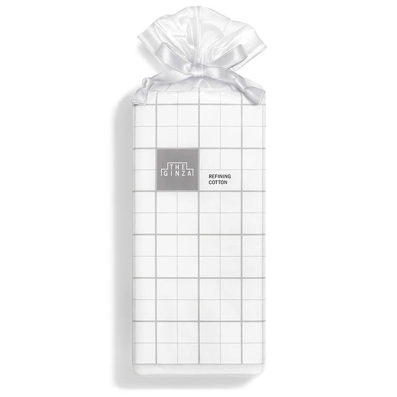 [Self-operated] Japan's The Ginza Shiseido Ginza Lady Series New Lady Exfoliating Water Special Makeup Remover Cotton 60 pieces in white