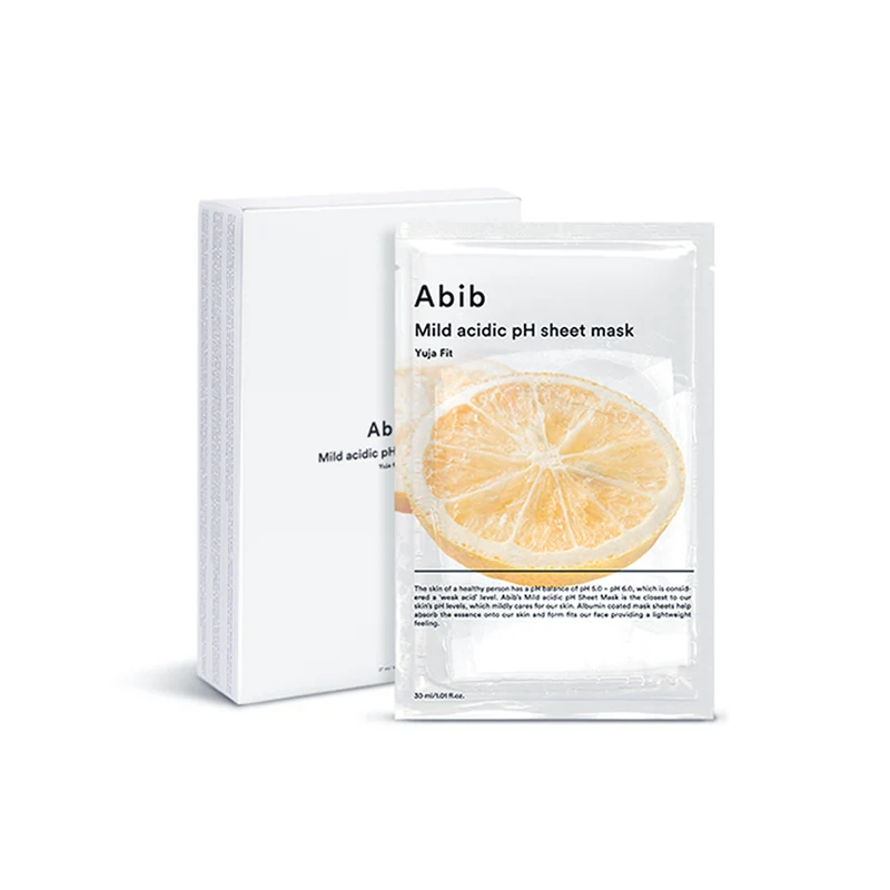 [Self-operated] Korean Abib PH weakly acidic grapefruit mask 1 piece, moisturizing, soothing and firming