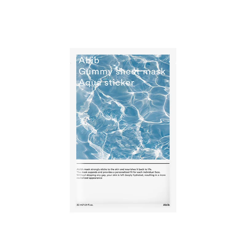 [Self-operated] Korean Abib Gummy Gummy Gum Reservoir Extremely Hydrating Facial Mask 1 piece, moisturizing and elastic care type