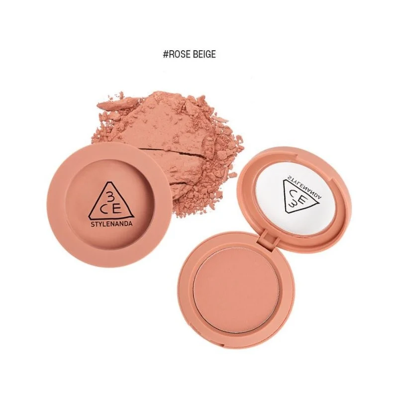 [Self-operated] Korea 3CE MOOD RECIPE single color blush #ROSE BEIGE peach orange 5g
