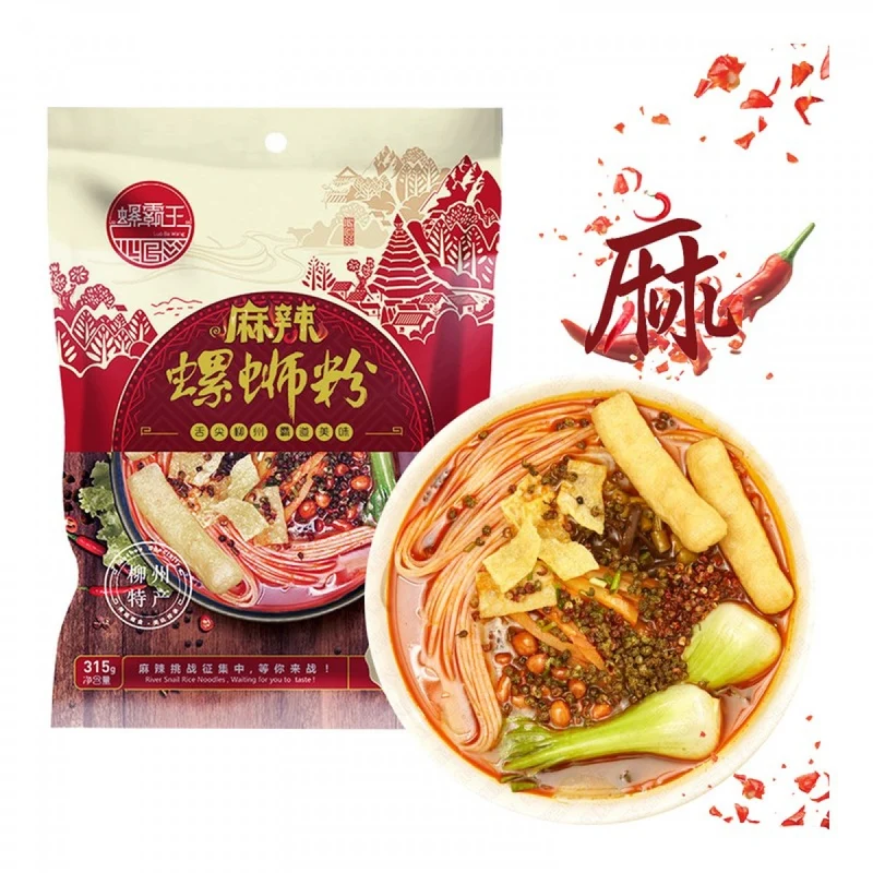 [Self-operated] China Snail King Liuzhou Spicy Snail Noodles Boiled Noodles Bag 315g