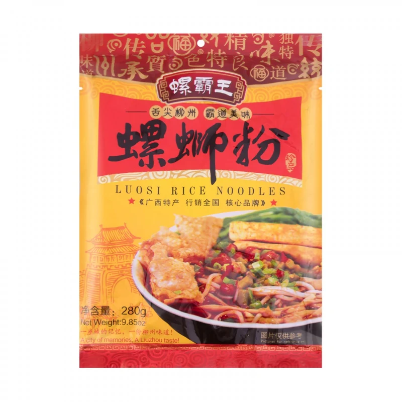 【Self-operated】China Snail King Liuzhou Snail Noodles Premium Boiled Type Bag 280g