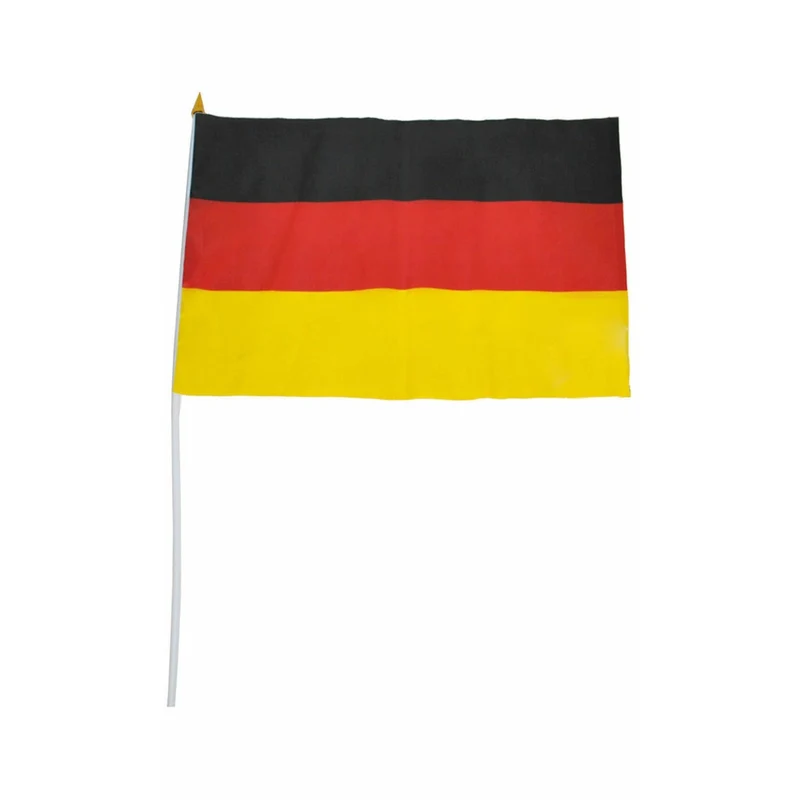 Fahne Deutschland mit Stab
