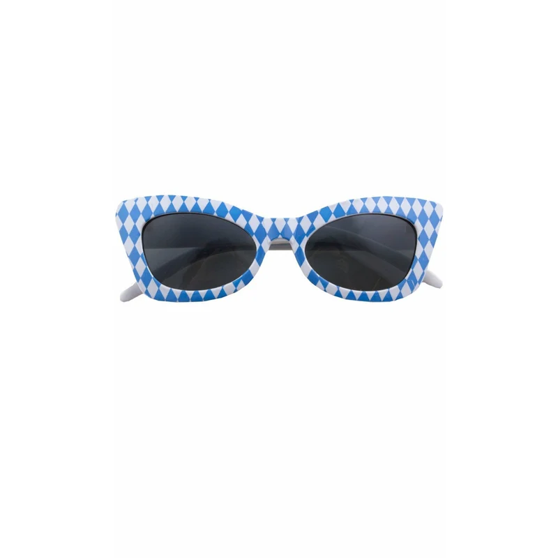 Brille Oktoberfest Rauten