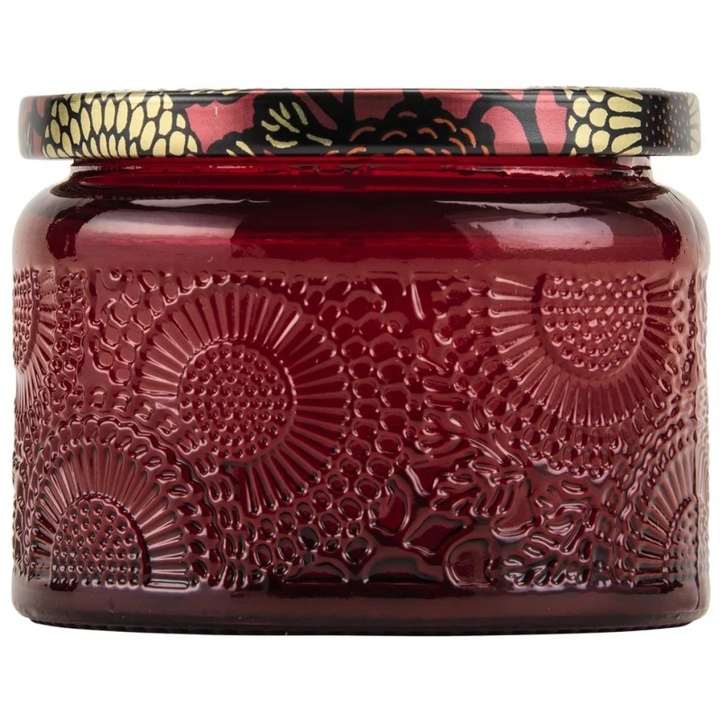 [Self-operated] American VOLUSPA glass cup scented candle 90g GOJI TAROCCO ORANGE-wolfberry tarocco blood orange soothes the mind and aids sleep, romantic atmosphere, great gift
