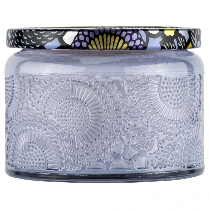 [Self-operated] American VOLUSPA glass cup scented candle 90g APPLE BLUE CLOVER-Apple and blue clover, soothing and sleeping, romantic atmosphere, great gift