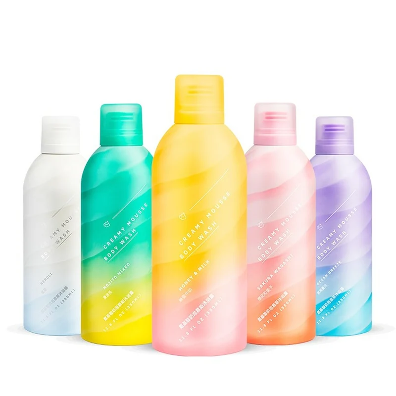 [Self-operated] British Triptych of Lune Amino Acid Milk Mousse Bubble Shower Gel 350ml Mojito Scent, Bright, Moisturizing and Hydrating