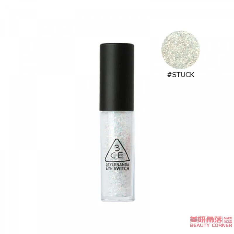 [Self-operated] Korea 3CE One Drop Liquid Eyeshadow EYE SWITCH Super Flash Pearl #STUCK Golden Pearl 4.5g