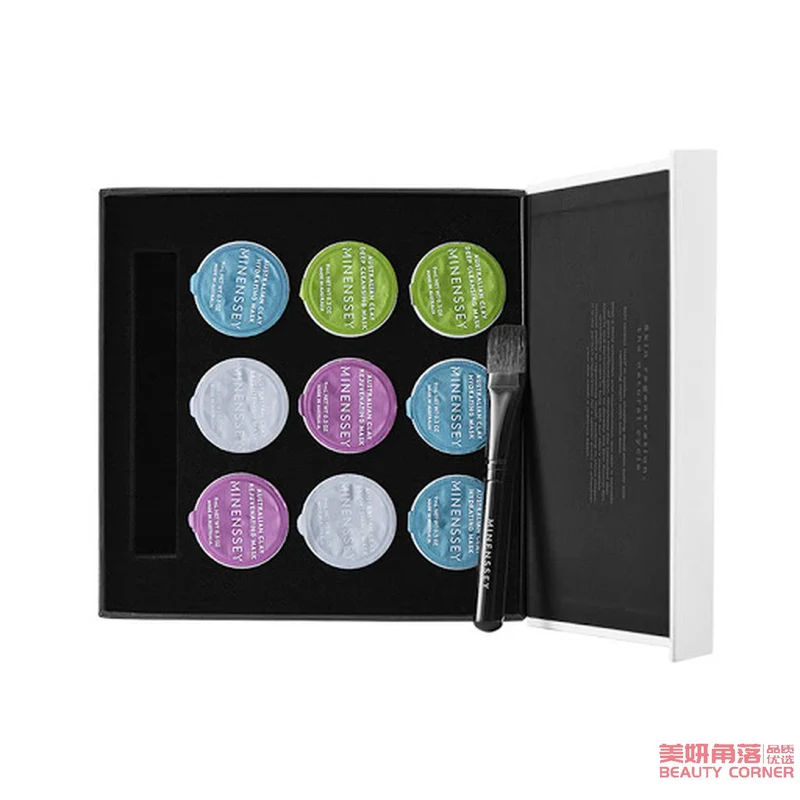 [Self-operated] Australian Minenssey Four-Color Rejuvenating Mud Mask 9ml*9 pieces Anti-wrinkle brightening mask