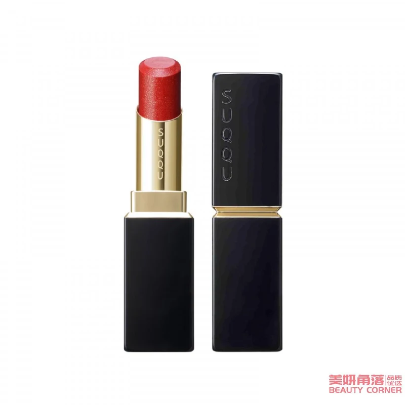 [Self-operated] Japanese SUQQU crystal lustrous lipstick, moisturizing long-lasting lipstick, moisturizing micro-glitter, autumn and winter limited new color 118 Zhu Zhi SHUORI