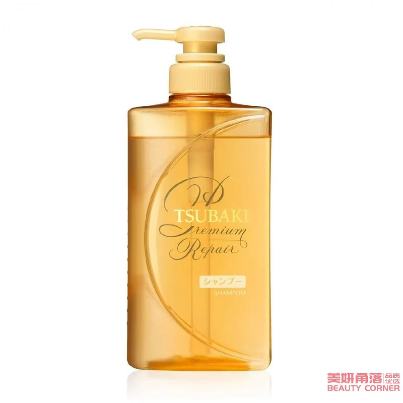 [Self-operated] Japanese SHISEIDO TSUBAKI 0-second salon Qinrun Zhenzhi Repair Shampoo 490ml repairs damaged hair