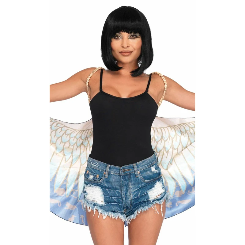 Body mit Trägern Schwarz Deluxe