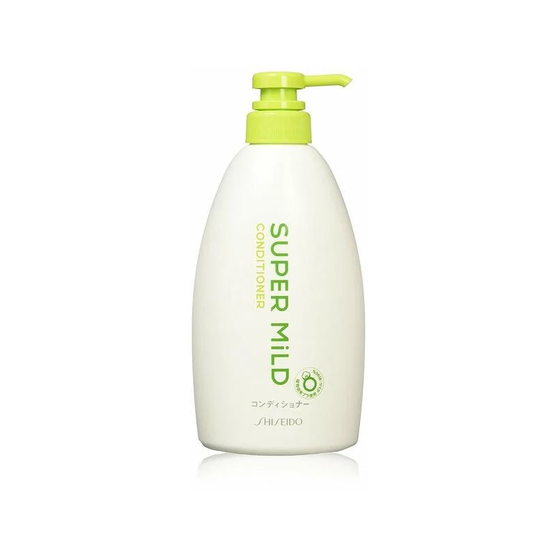 [Self-operated] Japanese SHISEIDO SUPER MILD super soft and natural hair care, moisturizing, soft and pure green field aromatic hair conditioner 600ml