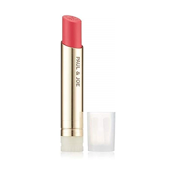 [Self-operated] Japanese PAUL&JOE moist, translucent and gorgeous natural lipstick lipstick #207 coral red 3.5g lipstick refill shell sold separately