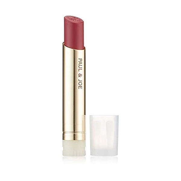 [Self-operated] Japanese PAUL&JOE moist, translucent and gorgeous natural lipstick lipstick #307 Temptation plum red 3.5g lipstick refill shell sold separately, modified lip lines, hydrating and long-lasting