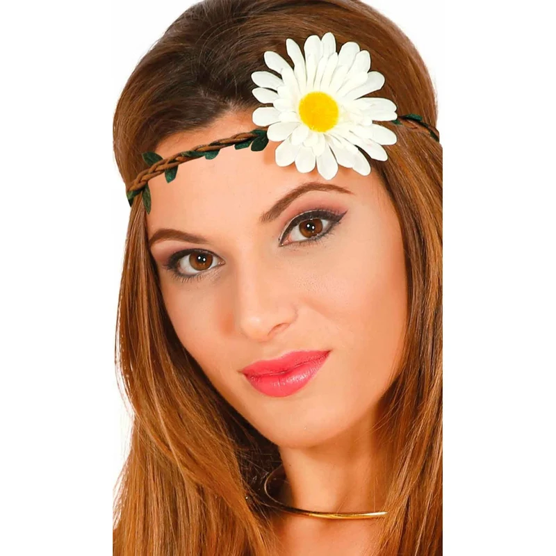 Stirnband Hippie Gänseblümchen