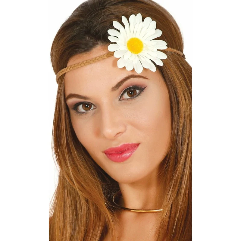 Stirnband Hippie Gänseblümchen