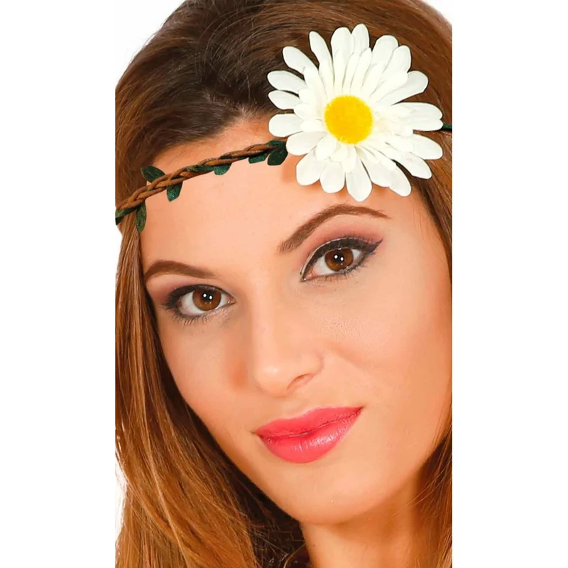 Stirnband Hippie Gänseblümchen
