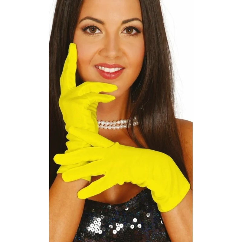 Handschuhe gelb Eco