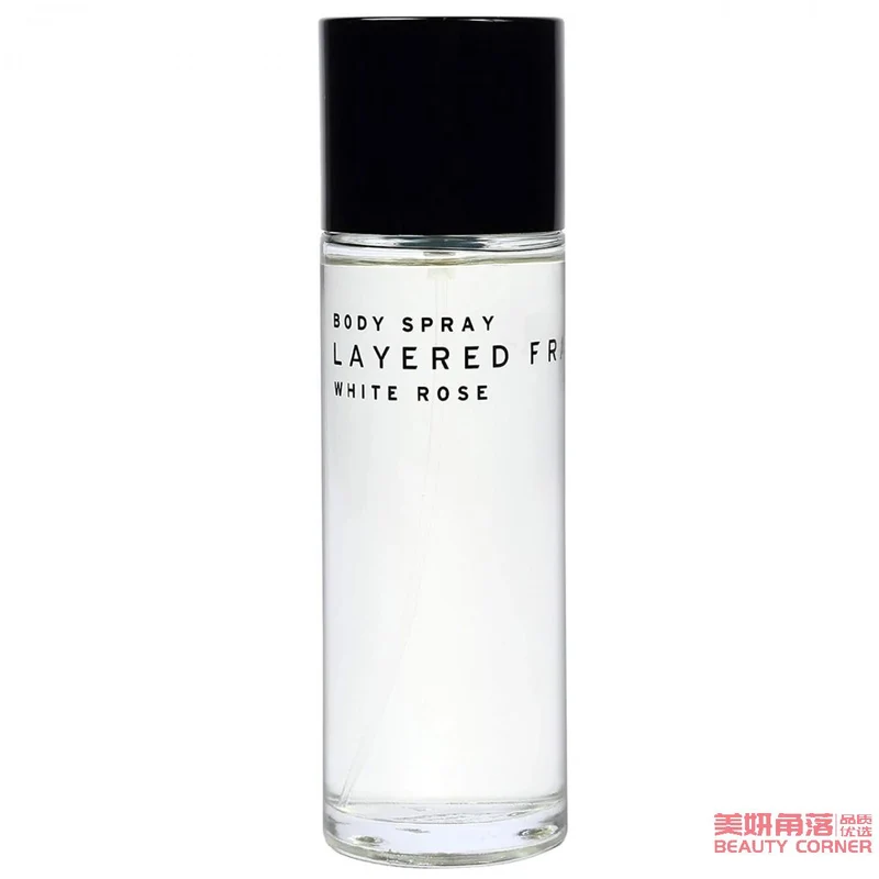 [Self-operated] Japanese LAYERED FRAGRANCE body fragrance spray eau de toilette long-lasting light fragrance 100ml white rose