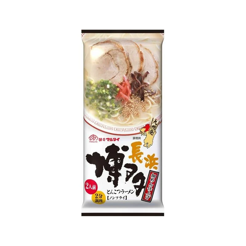 [Self-operated] Japanese MARUTAI Hakata Tonkotsu Ramen 2 servings 185g