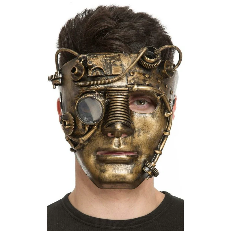 Steampunk Bronze Maske