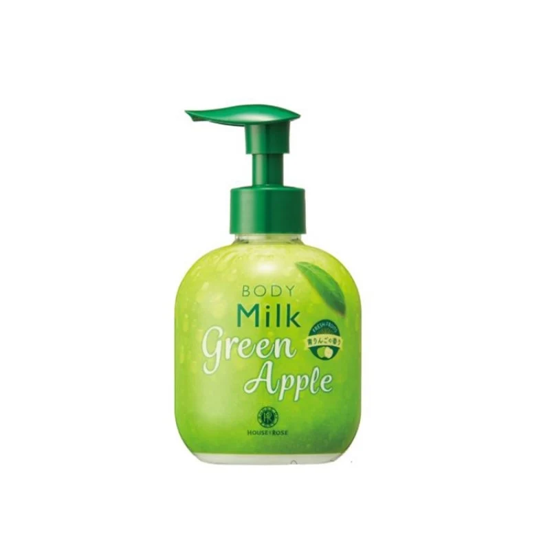 [Self-operated] Japanese HOUSE OF ROSE OH!BABY limited edition green apple scented body lotion 200ml, long-lasting moisturizing, nourishing and hydrated skin