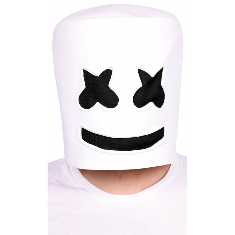 DJ Marshmello Maske aus Latex