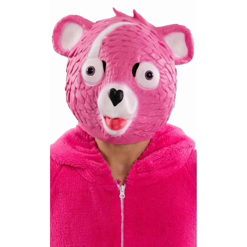 Fortnite Rosa Bär Maske aus Latex