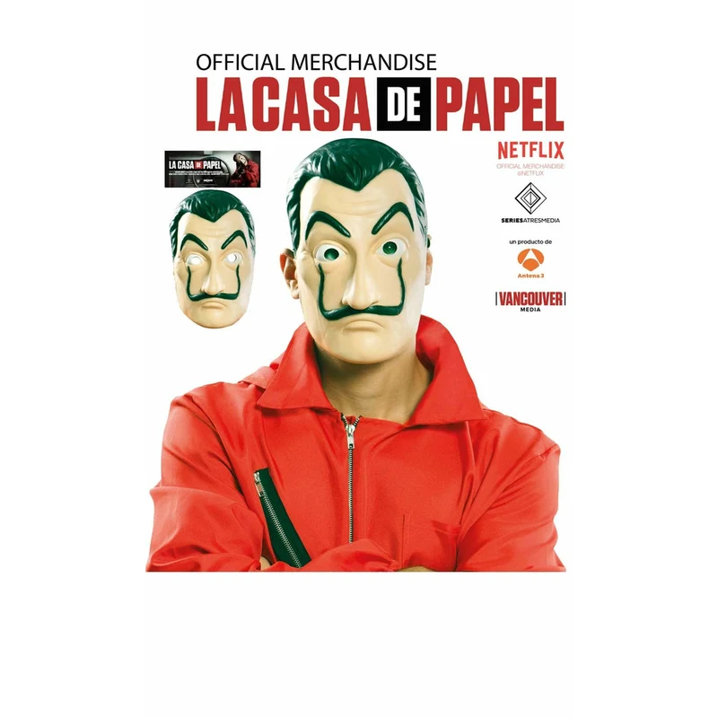 Haus des Geldes™ Maske aus Latex