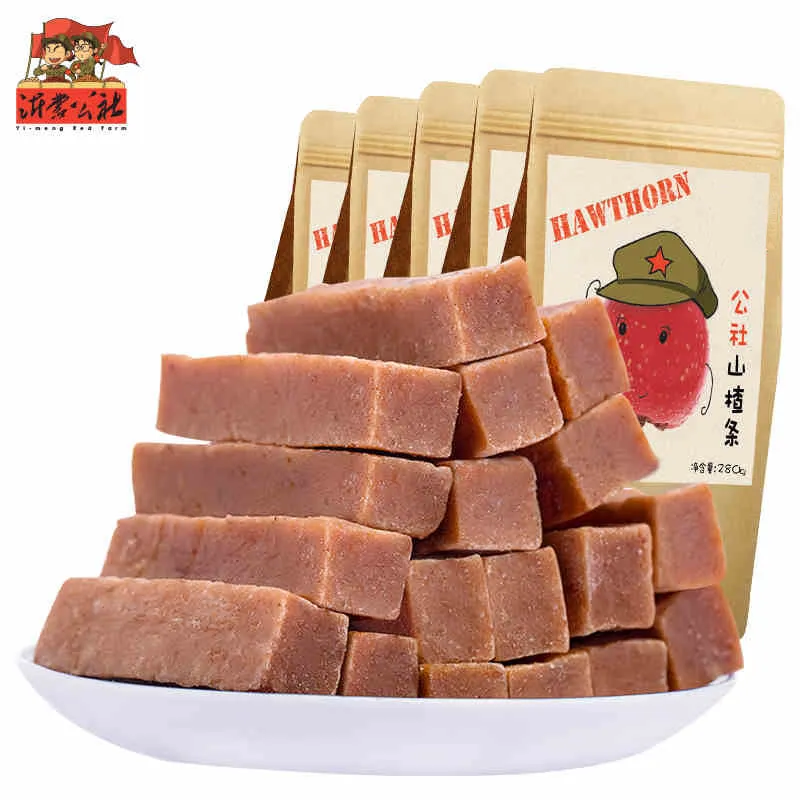 [Self-operated] China YIMENG Yimeng Commune Hawthorn Sticks 280g Fruit and Vegetable Hawthorn Sticks Children's Snacks