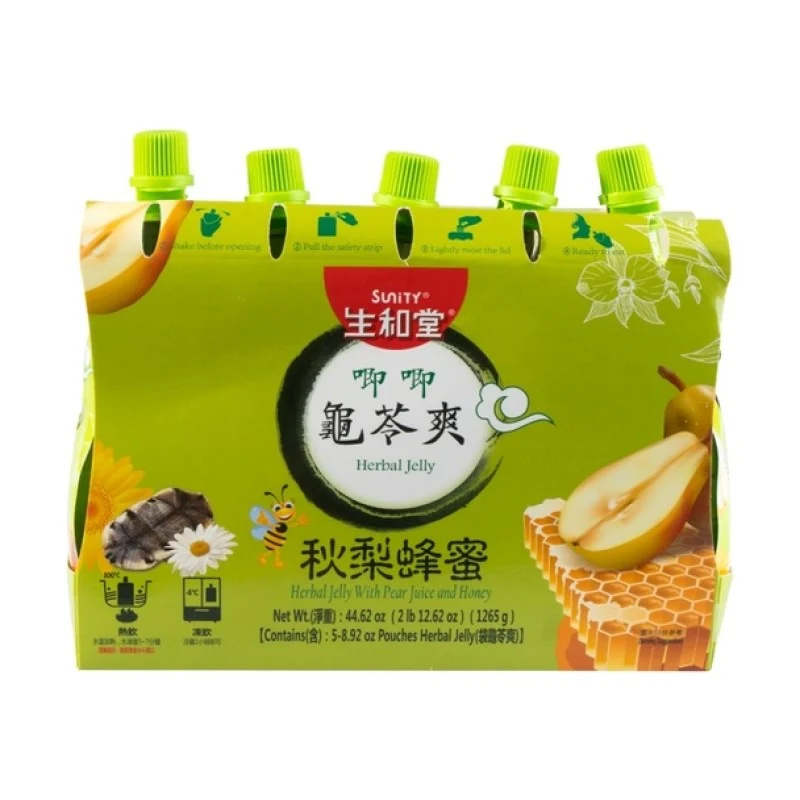 [Self-operated] China SUNITY Shenghetang Jiji Qiuli Honey Guilingshuang 5 bags*253g 1265g