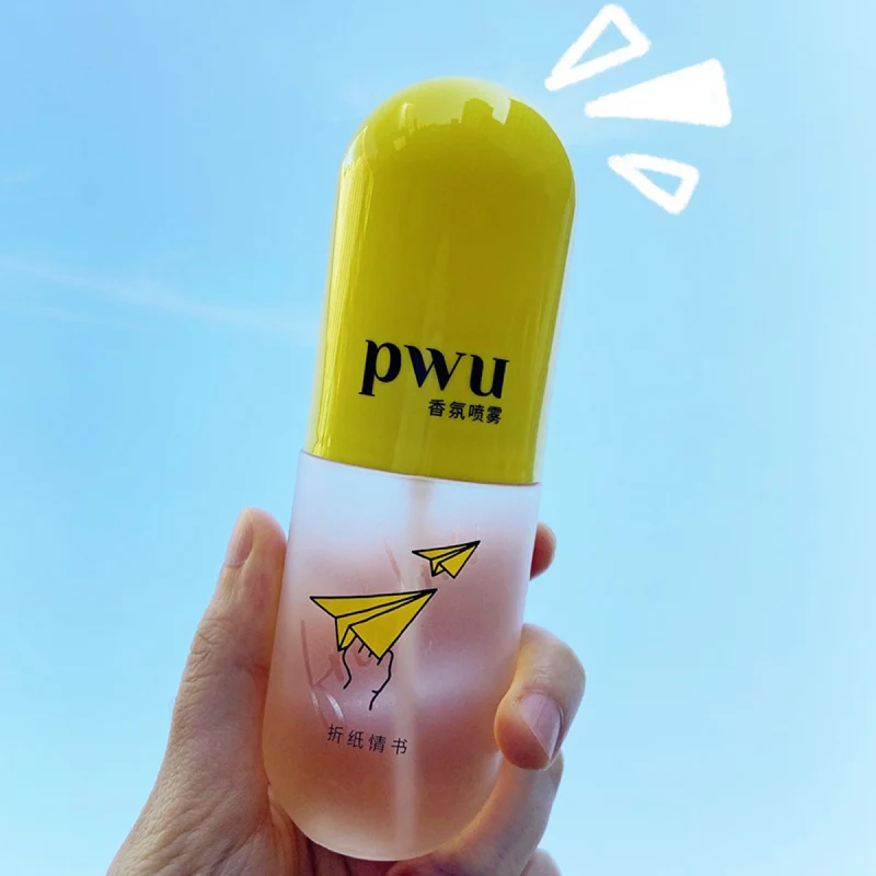 [Self-operated] China PWU Puwu Damei Fragrance Spray Origami Love Letter 70ml Girly Fragrance Capsule Perfume Clothing Fragrance Spray