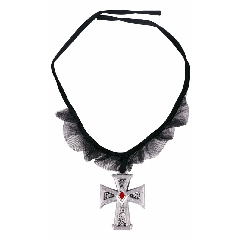 Halskette Gothic Kreuz
