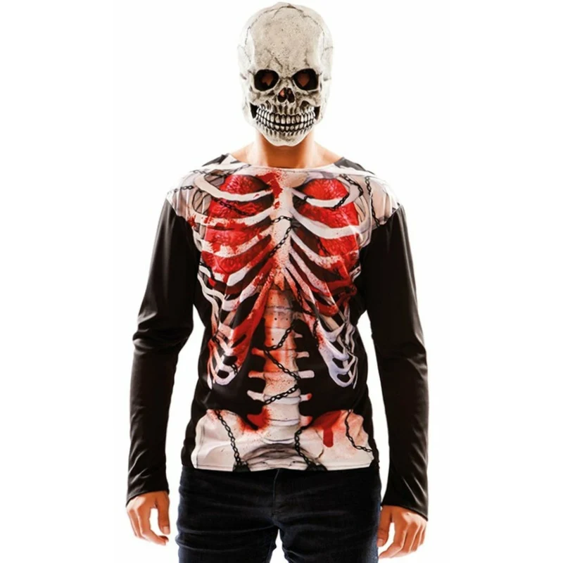 Langarmshirt Skelett Zombie